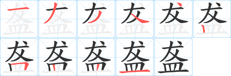 盋字的筆順?lè)植窖菔?></p>
<script src=