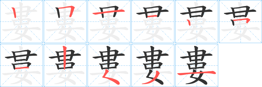 婁字的筆順?lè)植窖菔?></p>
<script src=