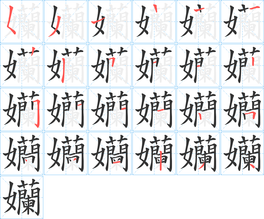 孏字的筆順?lè)植窖菔?></p>
<script src=