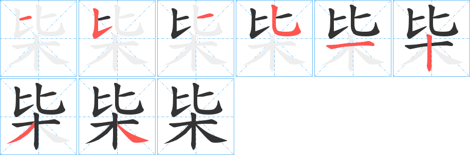 枈字的筆順?lè)植窖菔?></p>
<script src=