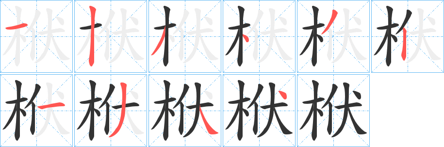 栿字的筆順?lè)植窖菔?></p>
<script src=
