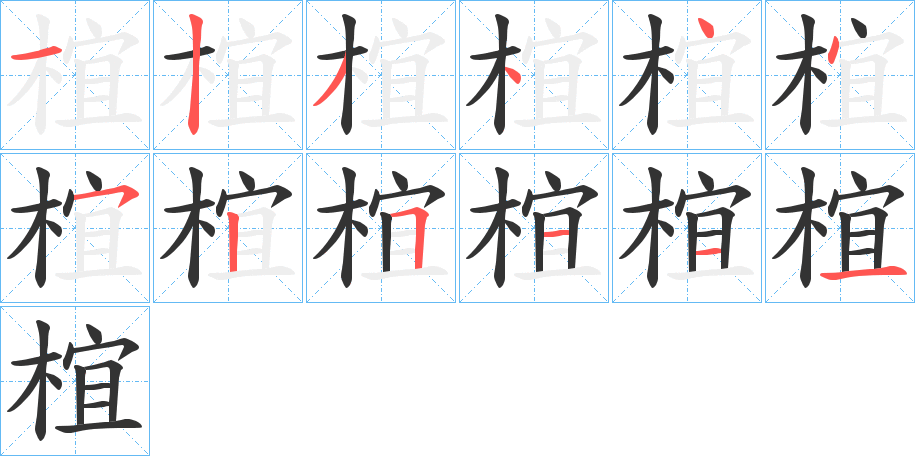 椬字的筆順?lè)植窖菔?></p>
<script src=