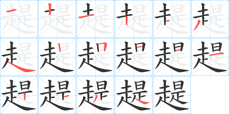 趧字的筆順?lè)植窖菔?></p>
<script src=